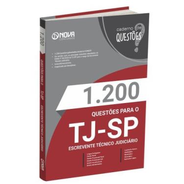 Imagem de Livro 1.200 Questões Gabaritadas TJ-SP - Escrevente Técnico Judiciário