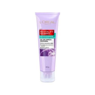 Imagem de Gel de Limpeza Facial Profunda L'Oreal Paris Revitalift Hialurônico 80