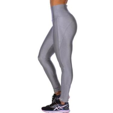 Imagem de Calça Legging Detalhe Zíper Fitness Cirrê Cós Alto Summer Soul-Feminino