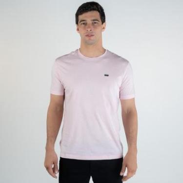 Imagem de Camiseta Calvin Klein Algodão Egípcio Rosa-Masculino