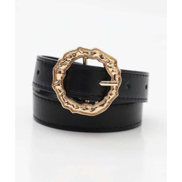 Imagem de Cinto Feminino Fivela Marisa Preto-82091, Preto, GG