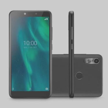 Imagem de Smartphone F 32GB Câmera 5 + 5 mp 1GB Ram Quad Core Multilaser preto Bivolt