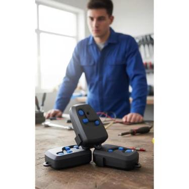 Imagem de Kit 3 Controles 3 Botões P/ Alarme Segurança Residencial - Congratulat