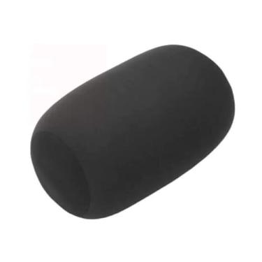 Imagem de Almofada Rolo P Preto Fom Preto