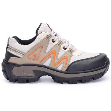 Imagem de Tênis Masculino Adventure Esportivo para Caminhada e Trilha Outdoor Solado Tratorado Costurado-Masculino