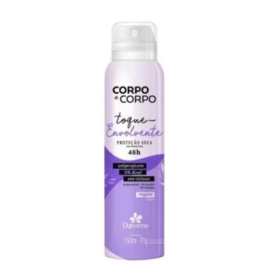 Imagem de Desodorante Antipersp Corpo a Corpo Envolvente 150ml - Davene
