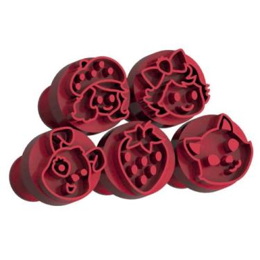 Imagem de Kit Carimbo Marcador Brigadeiros CHAPEUZINHO VERMELHO - 3DMIX