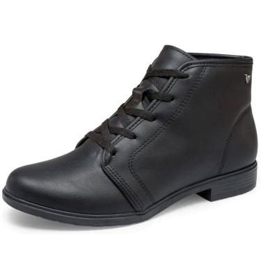 Imagem de Bota Coturno Feminina Cadarço Casual Conforto Mississipi