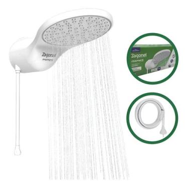 Imagem de Ducha Chuveiro Eletrônico Zagonel Moment 7500w 220v Potente - Congratu