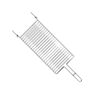 Imagem de Grelha Para Churrasco em Aço Inox 42x23 cm - Tramontina 26480004