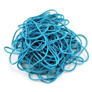 Imagem de Elastico Liguinha Para Pamonha Pct com 600 und 500 gr - red boor, Azul