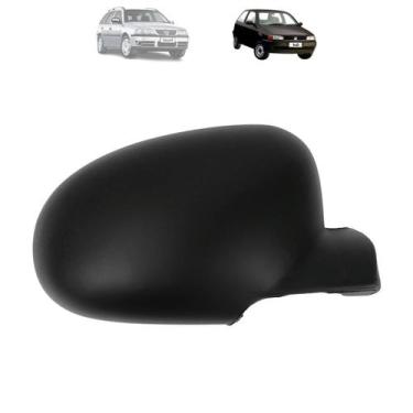 Imagem de Capa retrovisor volkswagen gol 1995 a 1999 parati preta lado direito -