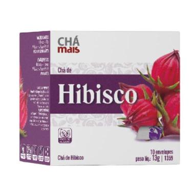 Imagem de Chá de Hibisco 10 sachês - Chá Mais