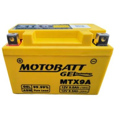 Imagem de Bateria Moto Motobatt 12v 9ah Mta9a Yuasa Ytx9bs