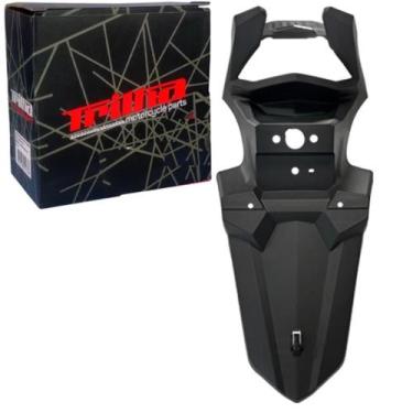 Imagem de Suporte da Placa PRETO XRE300/A SAHARA / RALLY 2019 ATE 2025 - Trilha