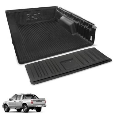 Imagem de Protetor de Caçamba S10 1995 a 2011 Cabine Dupla Bepo