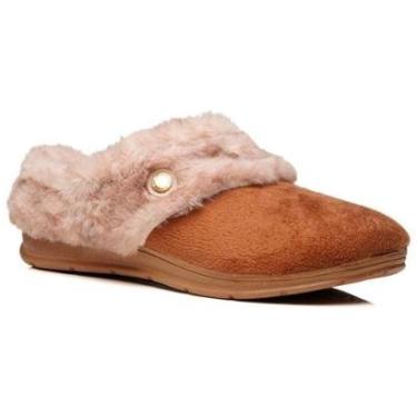 Imagem de Pantufa Chinelo Pegada Atoalhado Feminino 266016-02-Feminino
