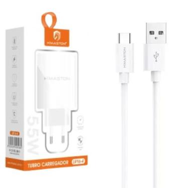 Imagem de Kit Carregador Super Turbo Compatível com Oppo A79 A60 A58 A40 A5 Pro 