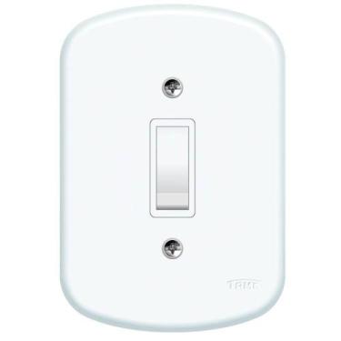 Imagem de Interruptor Simples 10a 250 Volts Blanc - 0560 - Fame Inter. Simples C