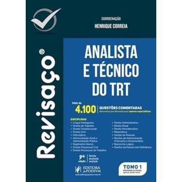 Imagem de Revisaço - Analista e Técnico Do Trt - Mais De 4.100 Questões Comentad