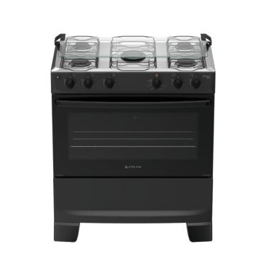 Imagem de Fogão Monaco 5 Bocas Plus New Atlas Preto Bivolt