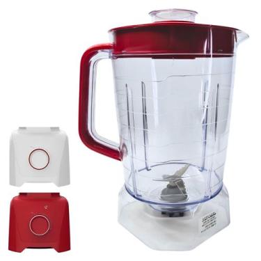 Imagem de Copo Liquidificador Compatível Oster Power 1100 Full OLIQ605 Tampa Ver