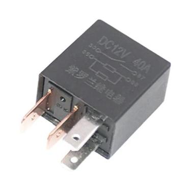 Imagem de Relé Automotivo 40A DC12V SPDT Com 4 Ou 5 Pinos Para Alarme De Veículo