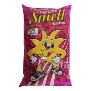 Imagem de Pipoca Smell Açucarada 10pacotes Com 90grs. Sabor Doce - Clac