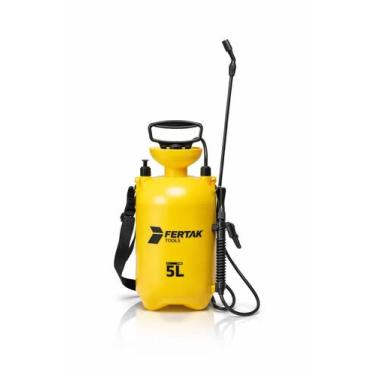 Imagem de Pulverizador Manual 5L Fertak Compressão Lateral Jardim