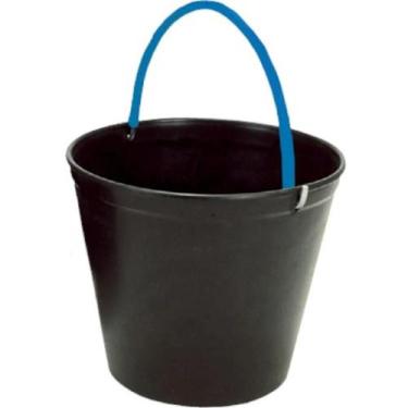 Imagem de Balde Plástico Reforçado Com Alça Azul Para Obra 12l - Astra