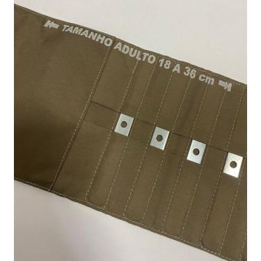 Imagem de Braçadeira De Metal Para Aparelho De Pressão 2 Vias - P.A.MED