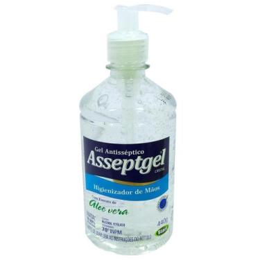 Imagem de Alcool gel 70 asseptgel 440gr - Lima pergher ind com
