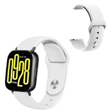 Imagem de Pulseira silicone maleável para Redmi Watch 5 active - 22mm - Genérica