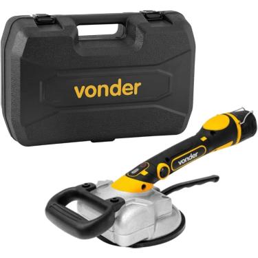 Imagem de Máquina para Assentamento de Piso com Ventosa 50kgf MAP 120 a Bateria 12V com Maleta Vonder