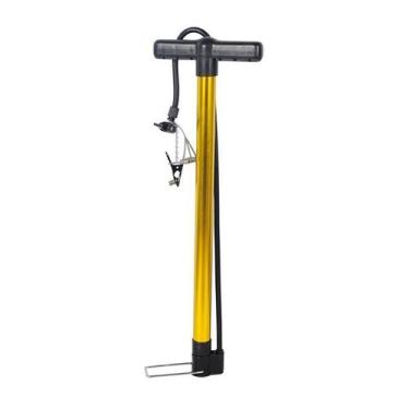 Imagem de Bomba de Ar Manual de Pé Winmax WMY17247 Ahead Sports, Dourado