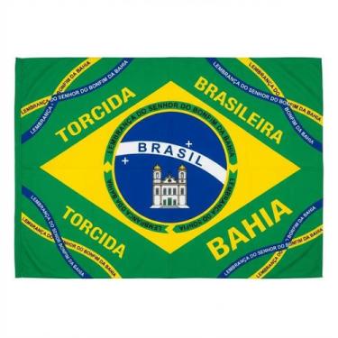 Imagem de 12UN Bandeira Bahia Torcida Pimenta 90x140 Brasil Copa 2026 - Sr. Preç