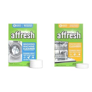 Imagem de Kit de Limpeza Affresh para Máquina de Lavar e Lava-Louças, 12 Tablete