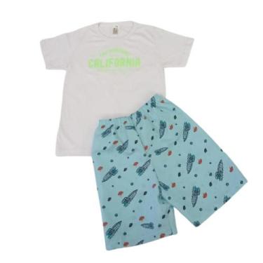 Imagem de Conjunto Infantil Menino Sunshine - SALDÃO - Zimm, 8, Azul, Branco