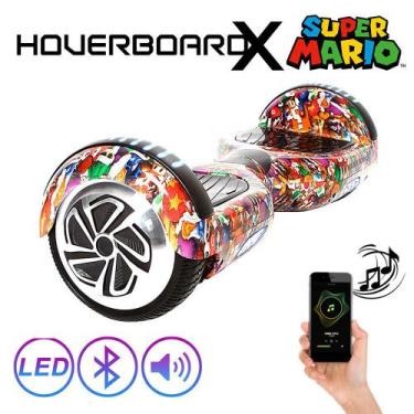 Imagem de Hoverboard Bluetooth 6,5 Super Mario HoverboardX