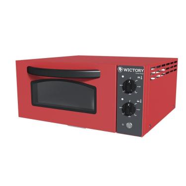 Imagem de Forno de Pizza Elétrico Wictory WP35G 3500W Pedra Refratária Vermelho Fosco 220V