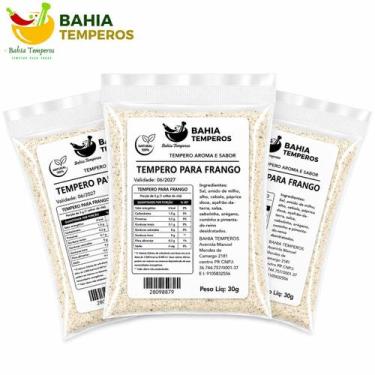 Imagem de Tempero para Frango 250g  Mistura Natural com Alho, Cebola, Ervas e Pá