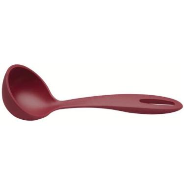 Imagem de Concha Pequena Para Panqueca/Molho Tramontina Ability Nylon Vermelha, 