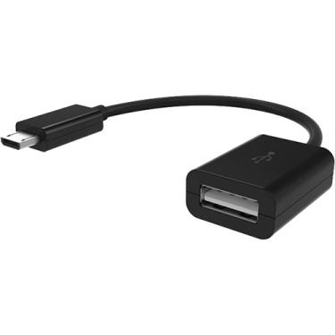Imagem de Cabo HDMI fêmea para Micro USB 5 pinos 10cm - MD9 Info