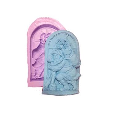 Imagem de Confeitaria dos moldes, F911 MOLDE DE SILICONE NATAL CONFEITARIA ARTESANATO