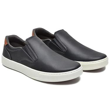 Imagem de Sapatenis Masculino Confort Slip On Ultra Conforto - Preto/40