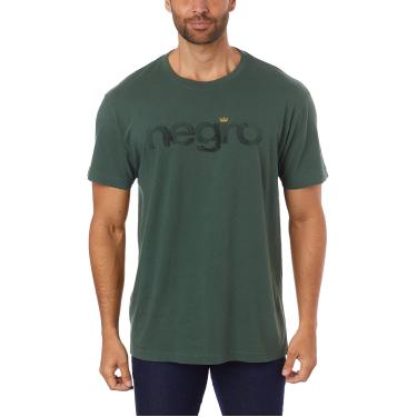 Imagem de Camiseta,T-Shirt Vintage Negro,Osklen,masculino,Verde Escuro,M