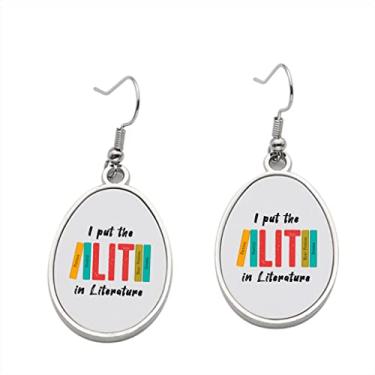 Imagem de Brinco Lit – Brincos com pingente para meninas – Presente de festa de aniversário dos namorados