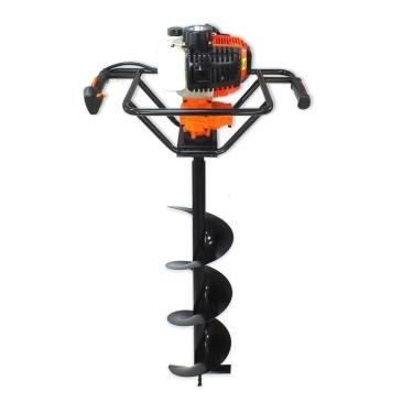 Imagem de Perfurador De Solo VPS520 Vulcan 2T 52CC 2,5HP Leve e Resistente, Fornece a Eficiência na Perfuração de Diversos Tipos de Solo e com Broca 80x20cm