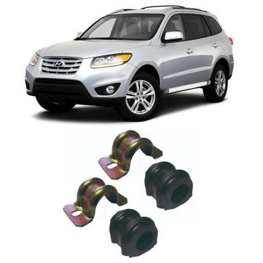 Imagem de Kit Estabilizador Hyundai Hyundai Santa Fé Dianteiro 2005 Até 2021 26,5MM - O Par