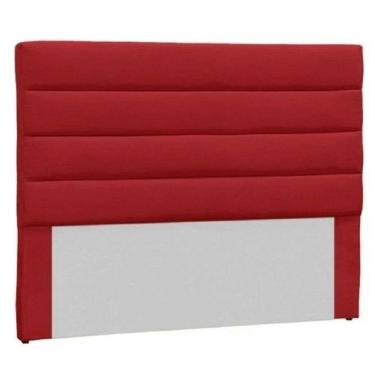 Imagem de Cabeceira Queen Estofada Berlim Vermelho -m&f Decor